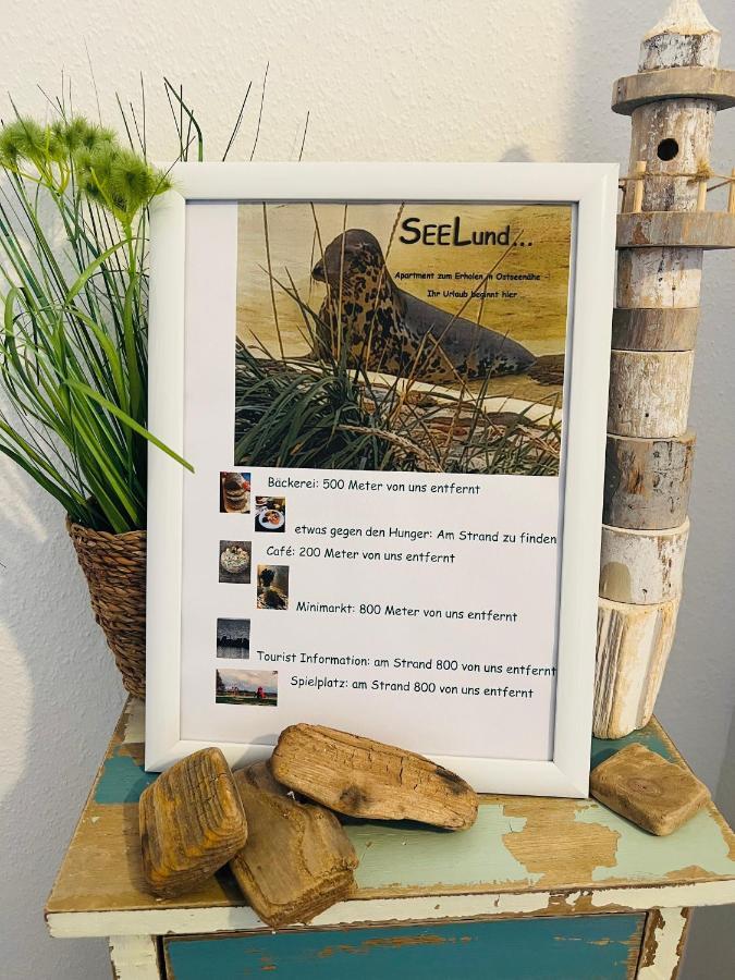 Seelund - Meeresrauschen Lauschen - Ruhiges Sonniges Apartment Mit Garten Und Terrasse Nahe Strand Und Ostsee เชินฮาเกน ภายนอก รูปภาพ