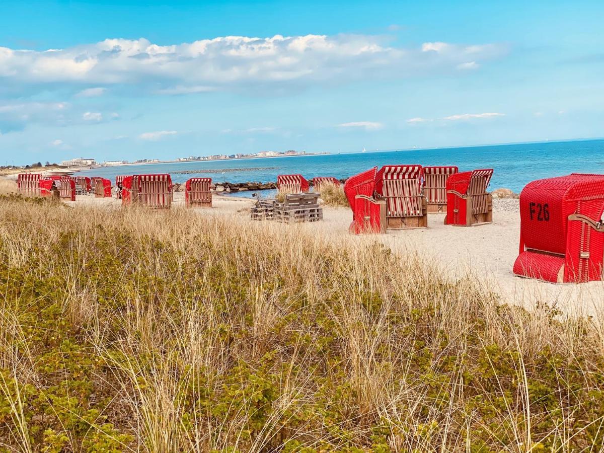 Seelund - Meeresrauschen Lauschen - Ruhiges Sonniges Apartment Mit Garten Und Terrasse Nahe Strand Und Ostsee เชินฮาเกน ภายนอก รูปภาพ