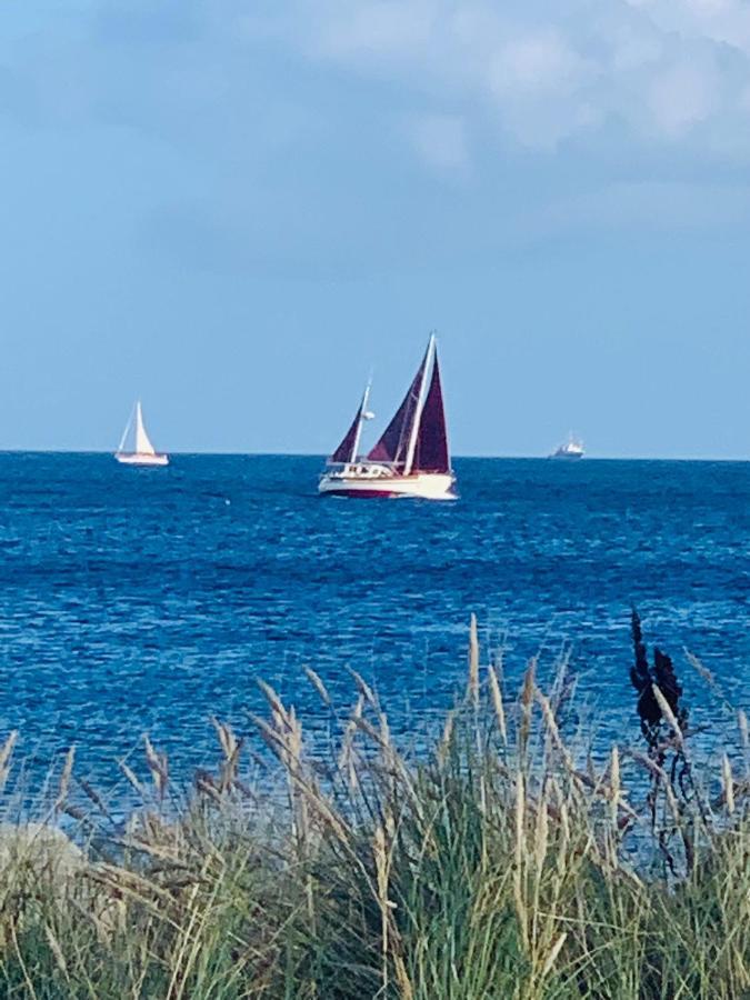 Seelund - Meeresrauschen Lauschen - Ruhiges Sonniges Apartment Mit Garten Und Terrasse Nahe Strand Und Ostsee เชินฮาเกน ภายนอก รูปภาพ