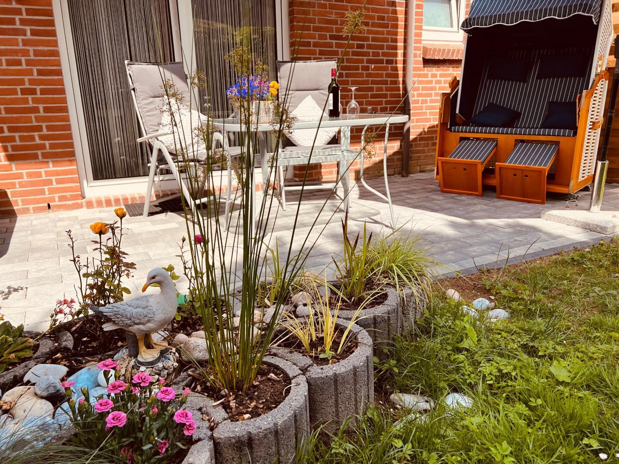 Seelund - Meeresrauschen Lauschen - Ruhiges Sonniges Apartment Mit Garten Und Terrasse Nahe Strand Und Ostsee เชินฮาเกน ภายนอก รูปภาพ