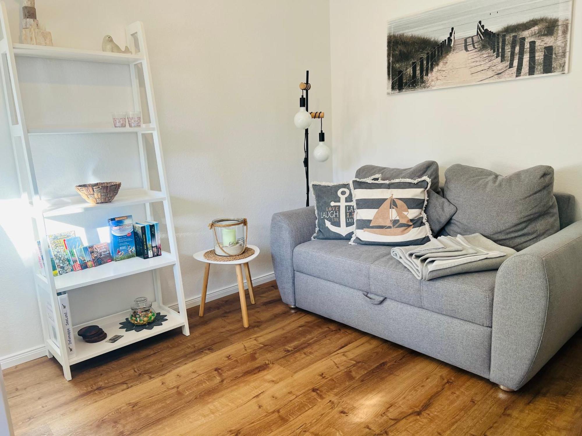 Seelund - Meeresrauschen Lauschen - Ruhiges Sonniges Apartment Mit Garten Und Terrasse Nahe Strand Und Ostsee เชินฮาเกน ภายนอก รูปภาพ